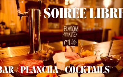 Soirée Bar – Plancha / Cocktails / Jeux à disposition